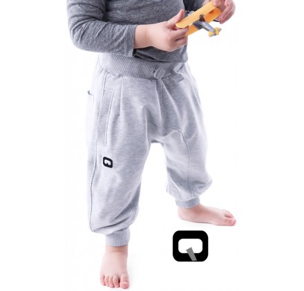 Sarouel jogging gris enfant Qaba'il