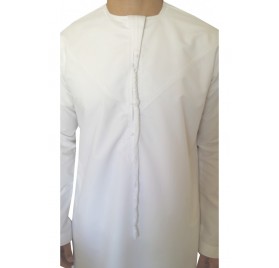 Qamis emirati blanc