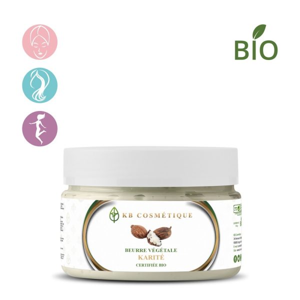 Beurre Végétale de karité brut certifiée bio KB COSMETIQUE