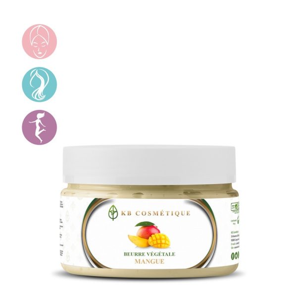 Beurre Végétale de mangue KB COSMETIQUE