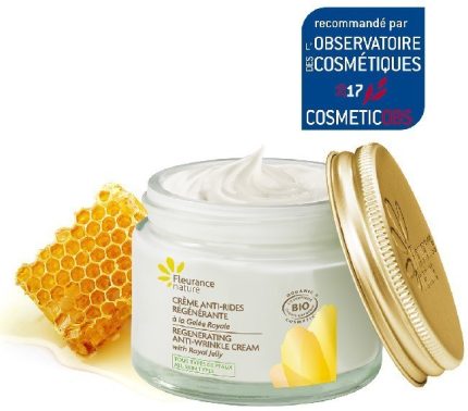Crème anti-rides régénérante à la Gelée Royale