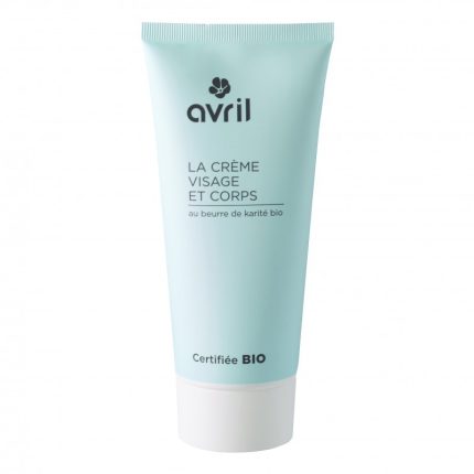 CRÈME VISAGE & CORPS au beurre de karité bio - 200 ml - certifiée bio AVRIL