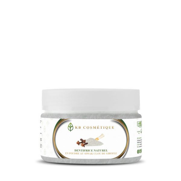 Dentifrice Naturel au clou girofle en poudre au Siwak KB COSMETIQUE