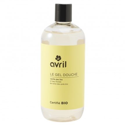 GEL DOUCHE VANILLE DES ÎLES 500ml - certifié bio AVRIL