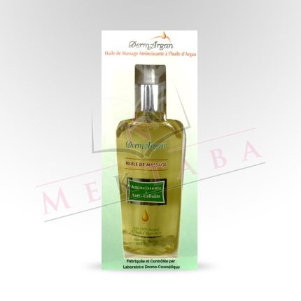 Huile de massage à base d'huile d'argan Dermargan