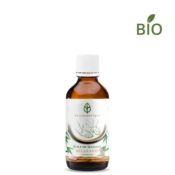 Huile de Massage Relaxante certifiée Bio