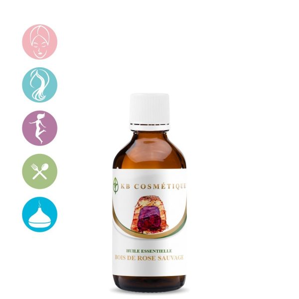 Huile Essentielle de Bois de Rose sauvage