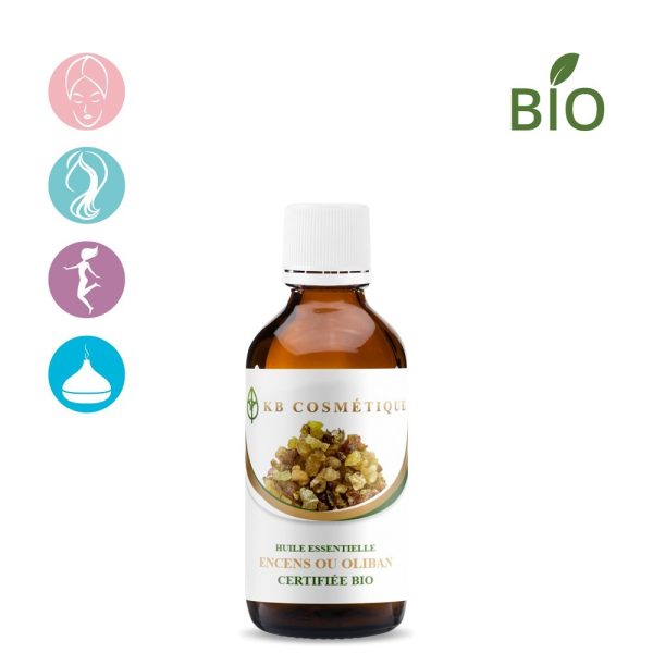 Huile essentielle de Encens Oliban certifiée Bio