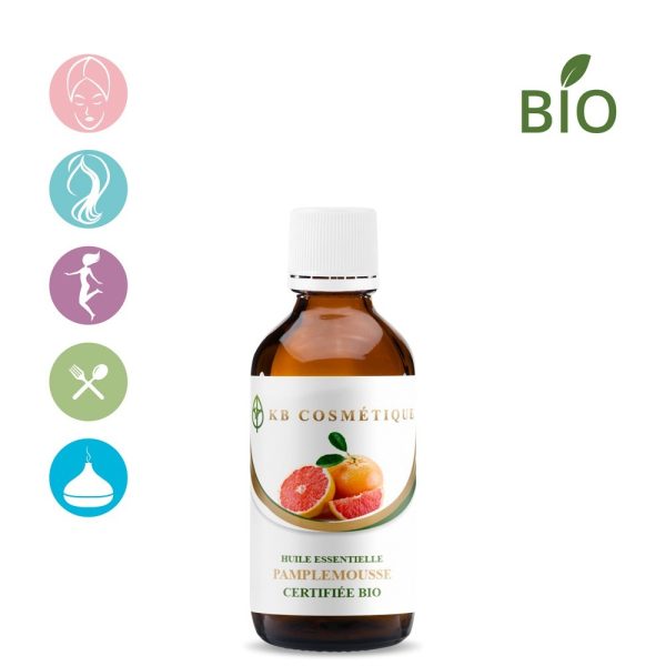 Huile essentielle de Pamplemousse certifiée Bio