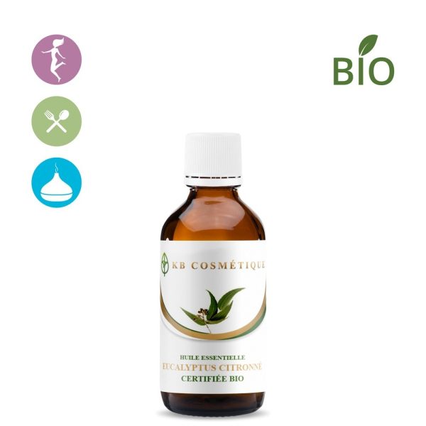 Huile essentielle d’Eucalyptus citronné certifiée Bio