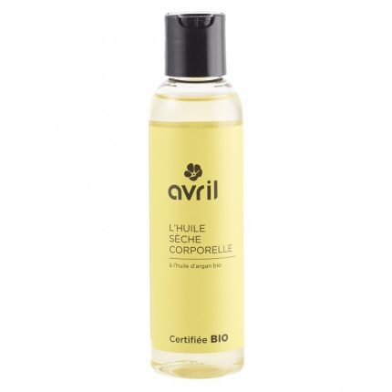 HUILE SÈCHE CORPORELLE a l'huile d'argan bio - 150 ml - certifiée bio AVRIL