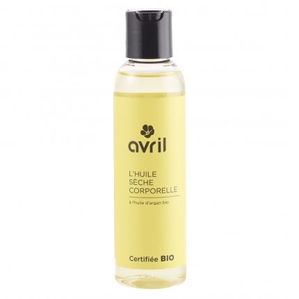 HUILE SÈCHE CORPORELLE a l'huile d'argan bio - 150 ml - certifiée bio AVRIL