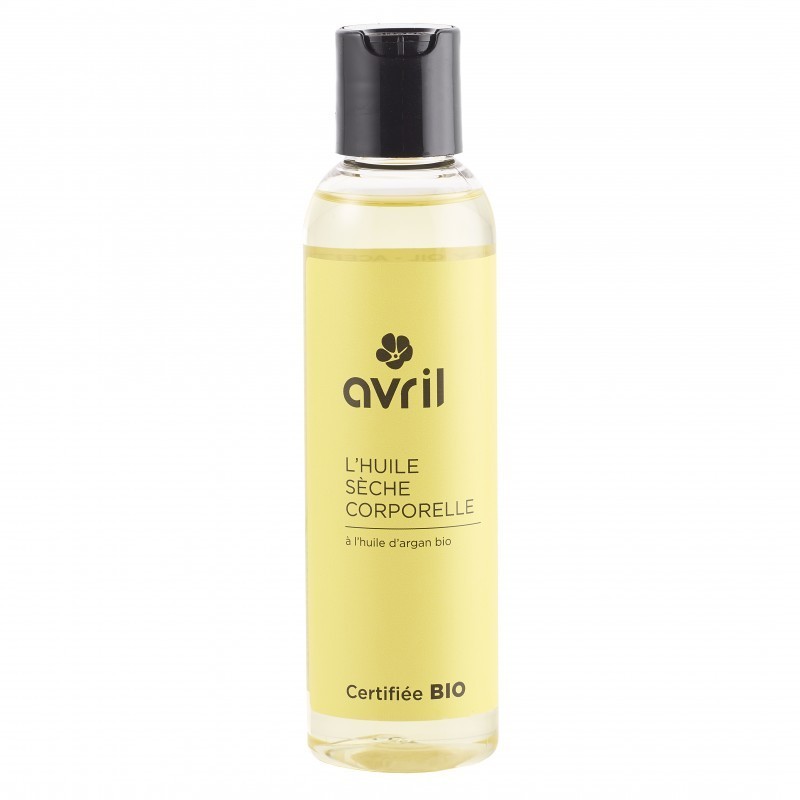 HUILE SÈCHE CORPORELLE a l'huile d'argan bio - 150 ml - certifiée bio AVRIL HUILE SÈCHE CORPORELLE a l'huile d'argan bio - 150 ml - certifiée bio AVRIL