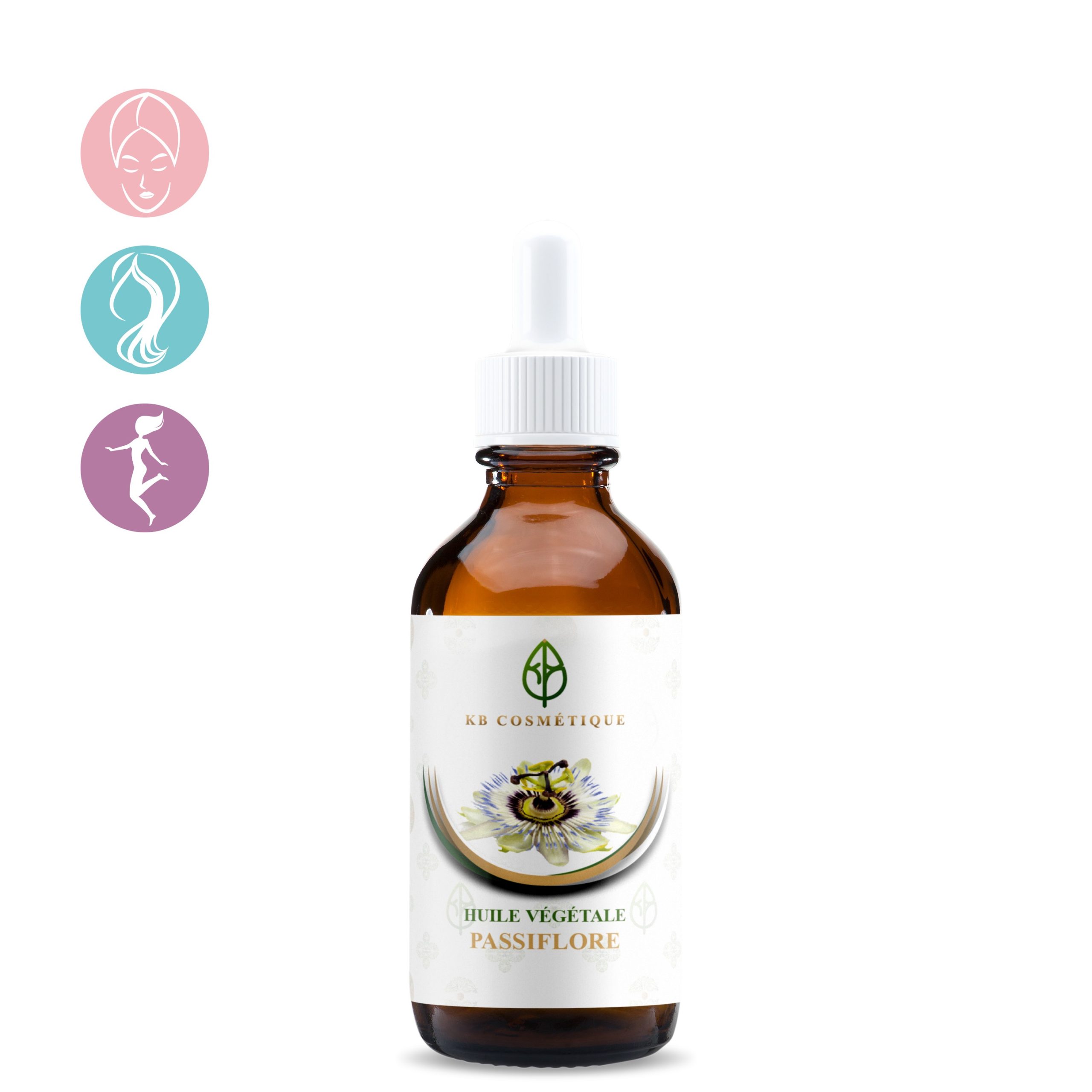 Huile Végétale de passiflore (fruit de la passion) KB COSMETIQUE Huile Végétale de passiflore (fruit de la passion) KB COSMETIQUE