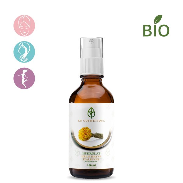 Hydrolat de Hélichryse italienne certifiée Bio