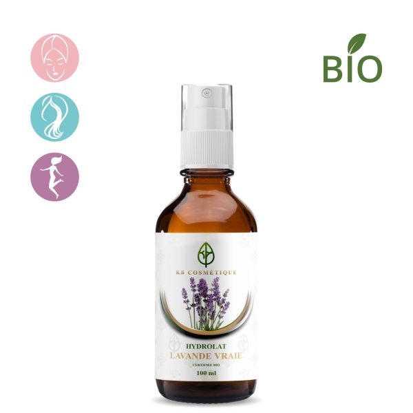 Hydrolat de Lavande vraie certifiée Bio