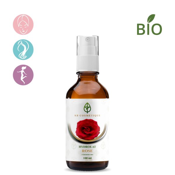 Hydrolat de Rose certifiée Bio
