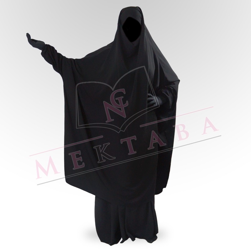 Jilbab deux pièces noir Jilbab deux pièces noir