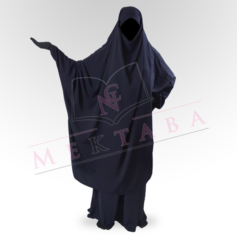 Jilbab deux pièces prune Jilbab deux pièces prune