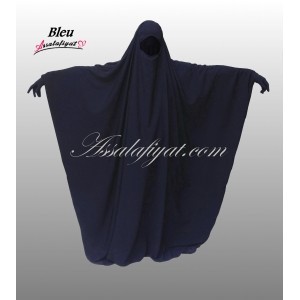 Jilbab/Jilbeb Saoudien Bleu Assalafiyat