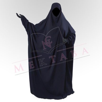 Jilbab saoudien bleu marine