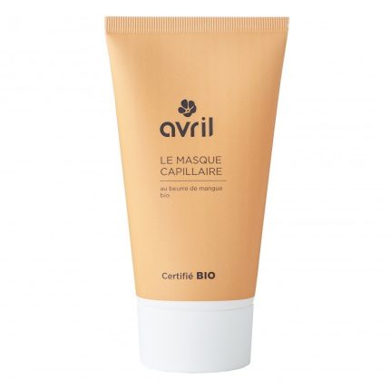 MASQUE CAPILLAIRE - AU BEURRE DE MANGUE 150 ml - certifié bio AVRIL