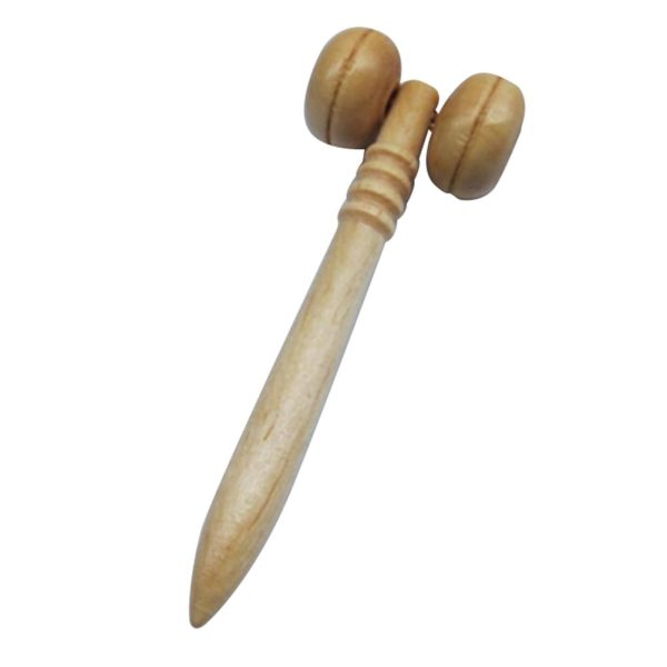 Masseur visage en bois