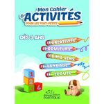 MON CAHIER D'ACTIVITÉS POUR TOUT-PETITS