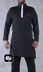 QAMIS COURT BOSS Noir & Gris clair