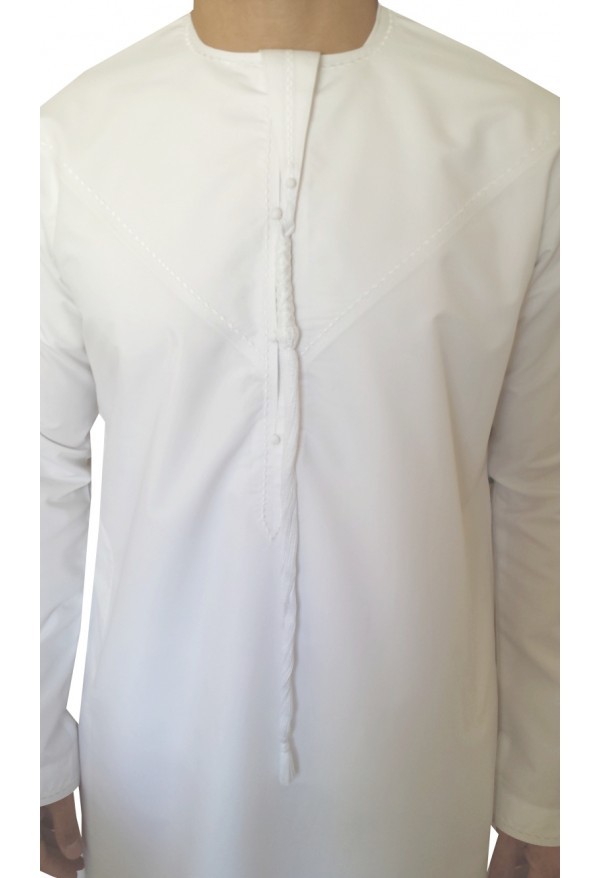 Qamis emirati blanc Qamis emirati blanc