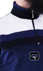 Qamis long bleu Qaba'il