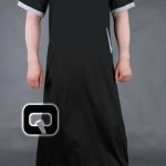 Qamis long Navy
