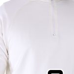 Qamis manche jogging blanc Qaba'il