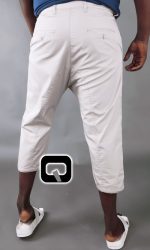 Sarouel Bermuda beige Qaba'il