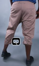 Sarouel Bermuda camel Qaba'il