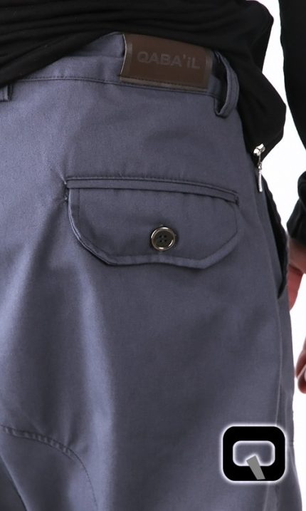 Sarouel cargo gris Qaba'il