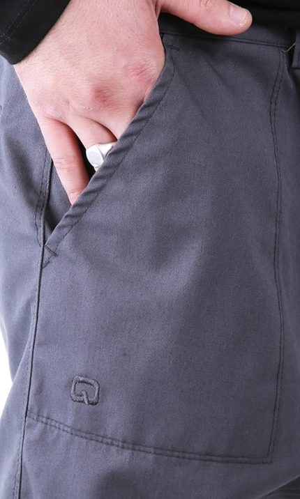 Sarouel cargo gris Qaba'il