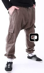 Sarouel cargo marron Qaba'il