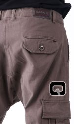 Sarouel cargo marron Qaba'il