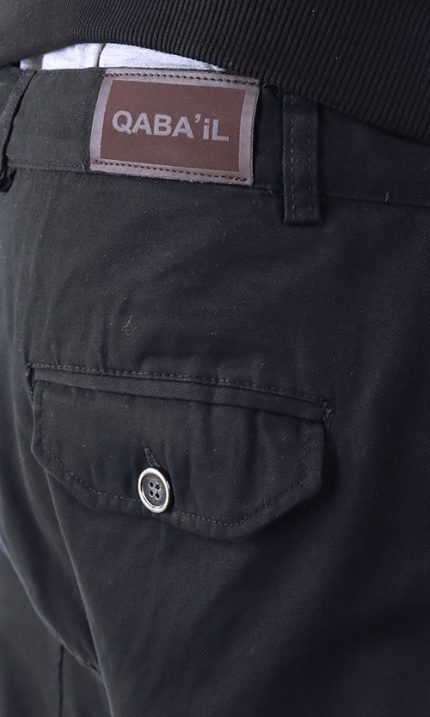 Sarouel cargo noir Qaba'il