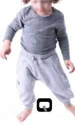 Sarouel jogging gris enfant Qaba'il