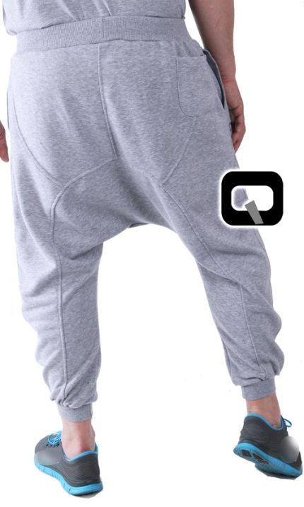 Sarouel jogging gris Qaba'il