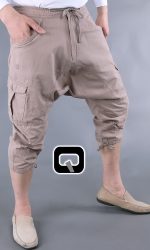 SAROUEL PANTACOURT AUTENTIK BEIGE QABA'IL