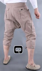 SAROUEL PANTACOURT AUTENTIK BEIGE QABA'IL