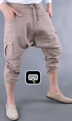 SAROUEL PANTACOURT AUTENTIK BEIGE QABA'IL