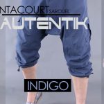 SAROUEL PANTACOURT AUTENTIK BLEU INDIGO