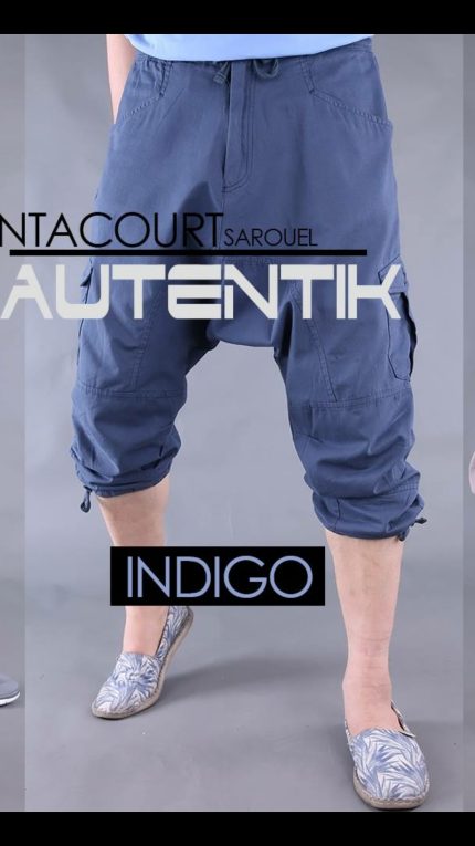 SAROUEL PANTACOURT AUTENTIK BLEU INDIGO