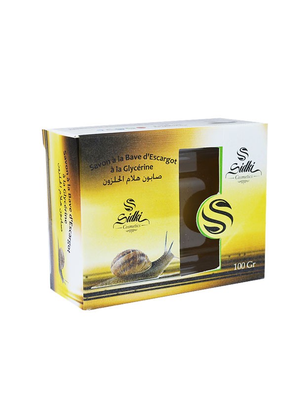 Savon à la bave d'escargot et à la glycérine BIO SIDKI Savon à la bave d'escargot et à la glycérine BIO SIDKI