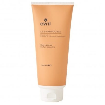SHAMPOOING CHEVEUX GRAS a l'aloe vera bio - 300 ml - certifié bio AVRIL