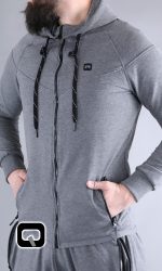 SURVÊTEMENT LEGEND QABA'IL GRIS ANTHRACITE